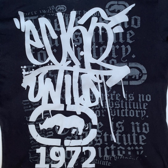 Ecko Unltd. Graffiti Long Sleeve Thermal Shirt - Picture 3 of 10